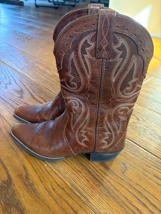 Ariat Other - Ariat Classic kids Brown Leather Western Cowboy Boots